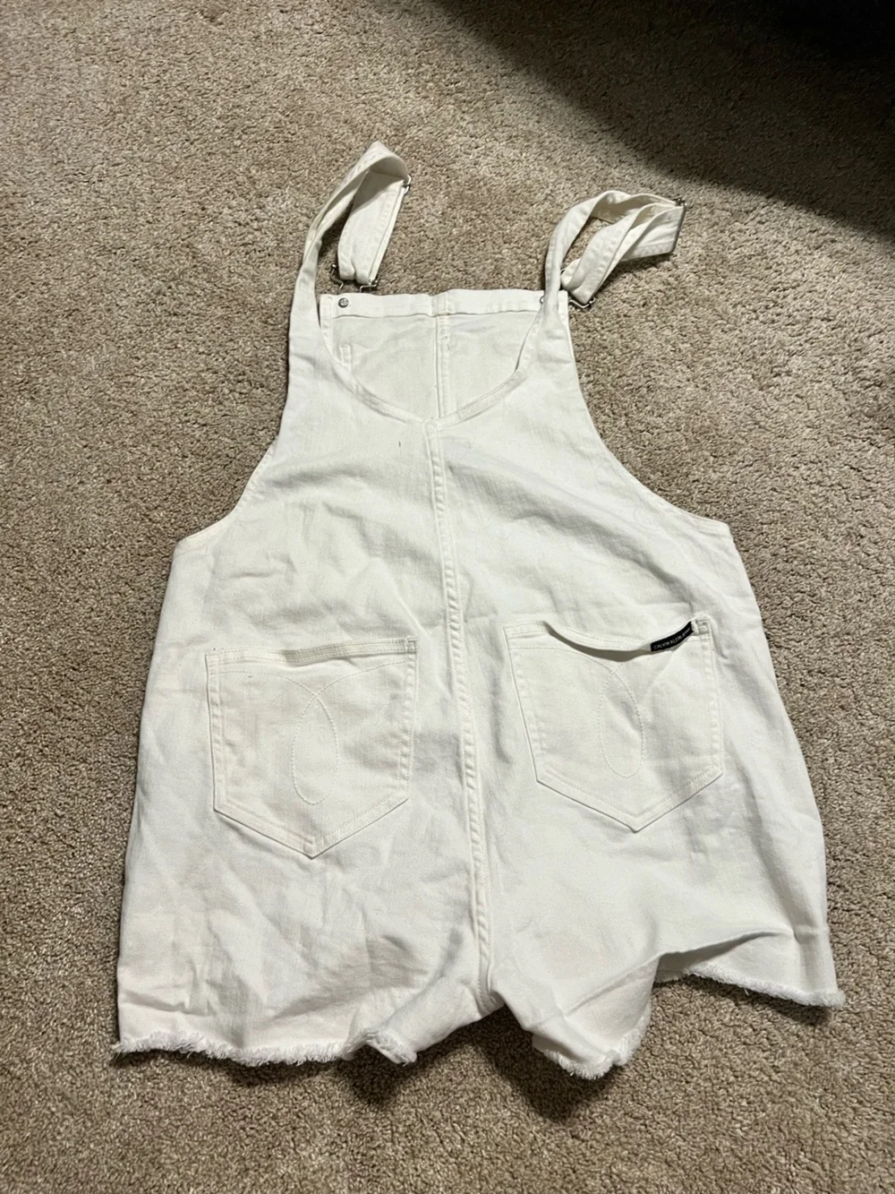 EUC Calvin Klein Denim Overalls!